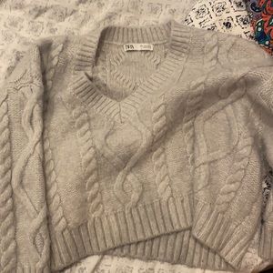 Zara Wool CableSweater